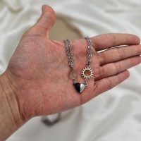 ست کاپلی ماه و خورشید قلب مگنتی